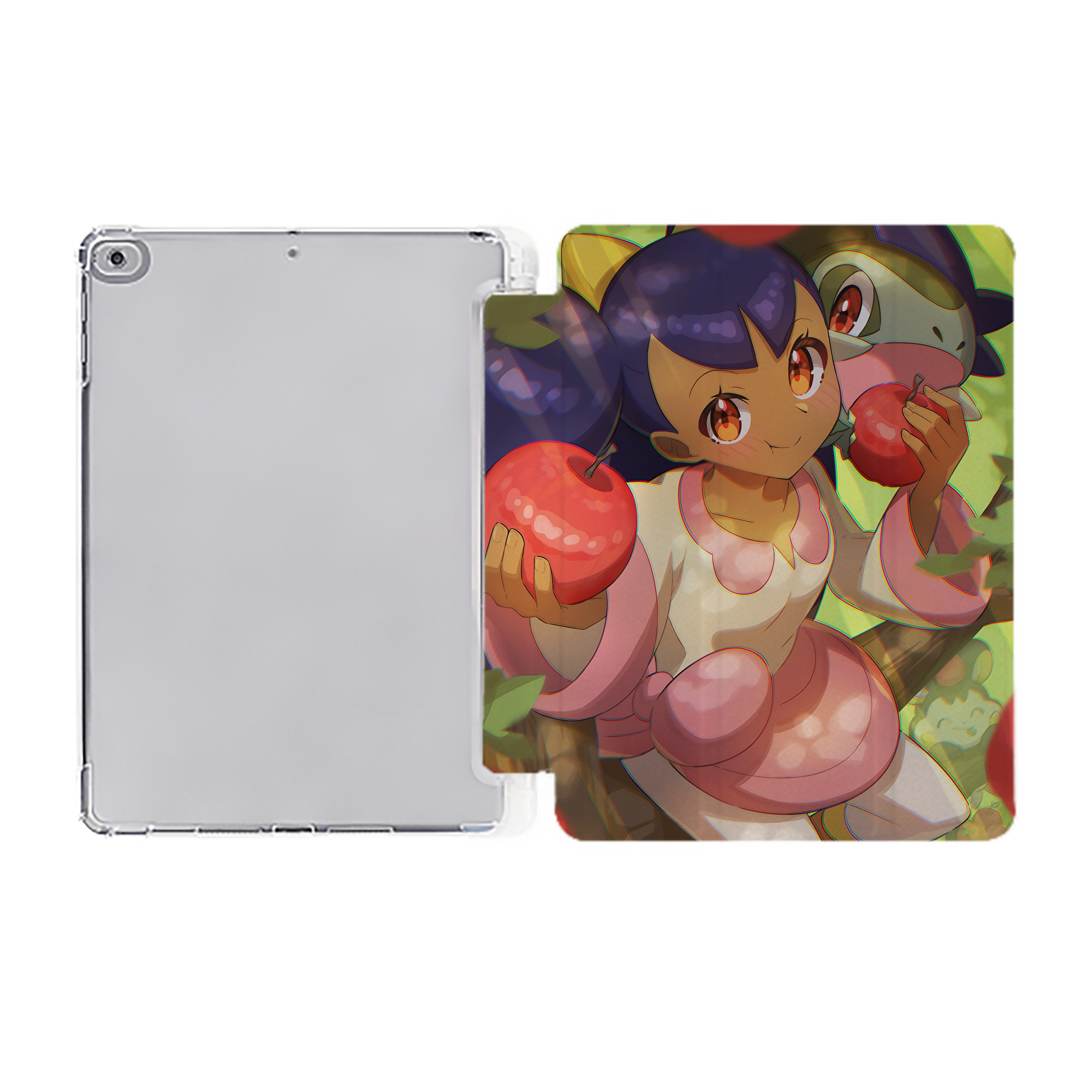 （画像用） ポケットモンスター Pokémon IPad ケース ペン収納付き 三つ折りスタンド PUレザー×シリコン 対応機種9.5/10.5/10.9インチ